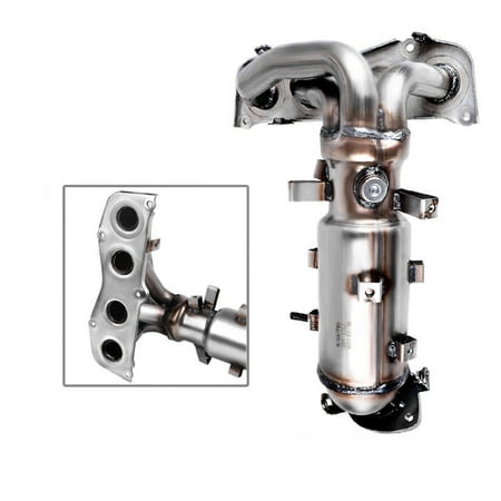 Direct-Fit Stainless Steel High Flow Series Maxiii Catalytic Converter for 2002-2006 Toyota Camry//Solara 2.4L EPA Approved